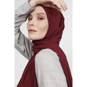 Belifanti Collection Medine Ipeği Şal Bordo