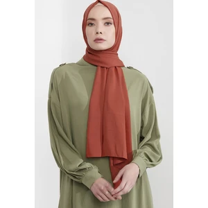 Belifanti Collection Medine Ipeği Şal Kiremit