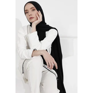 Belifanti Collection Medine Ipeği Şal Siyah