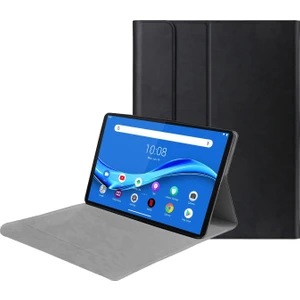 Lenovo Tab M10 Fhd Plus 10.3 TB-X606 X606F Sleeve Serisi Mıknatıs Kapak Standlı Kılıf - Siyah