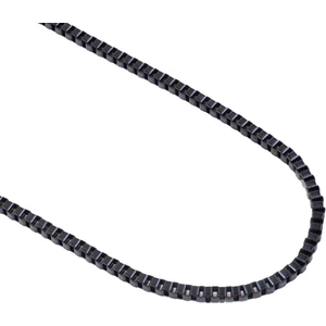 Siyah 75 cm. 2 mm. Erkek Çelik Zincir de93