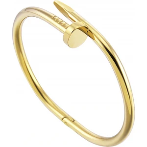 Chavin Gold Çelik Çivi Dizayn Bayan Bileklik Dt48Sr