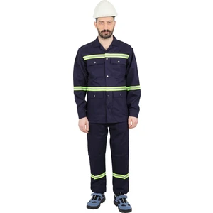 Blue Safety Alev Almaz Takım Lacivert