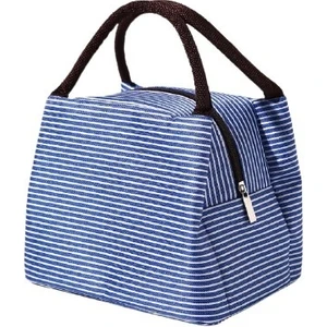 1st Try Taşınabilir Çizgili Alüminyum Folyo Isınma Çanta (Yurt Dışından)