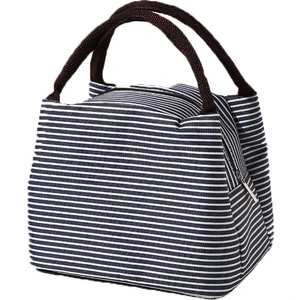 1st Try Taşınabilir Çizgili Alüminyum Folyo Isınma Çanta (Yurt Dışından)