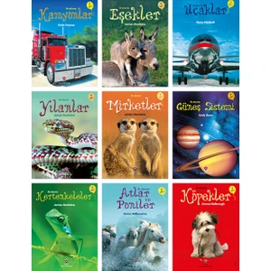 Tübitak Yayınları İlk Okuma Serisi 9 Kitap 7+ Yaş Yeni Seri