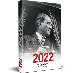 Halk Kitabevi 2022 Atatürk Ajanda Mustafa - Kemal Beyaz