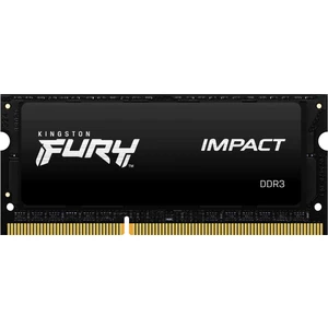 Kıngston Fury &nbsp;ımpact 8gb 1600MHZ DDR3L&NBSP;CL9&NBSP;SODIMM&NBSP;1.35V (Nb) Ram KF316LS9IB/8