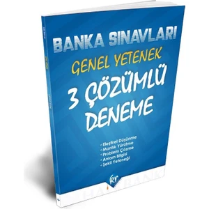Kr Akademi Yayınları Banka Sınavları Banko Hizmetleri Asistanı 3 Deneme