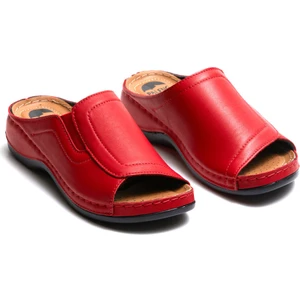 Kadın Ayarlanabilir Deri Terlik