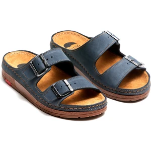 Yazlık Deri Erkek Terlik