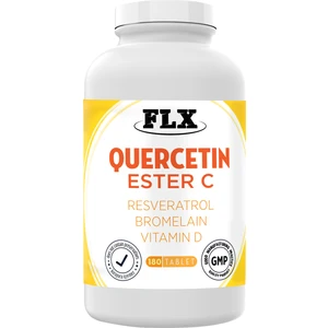 180 Tablet Kuersetin Quercetin Rutin Magnezyum Ester C Vitaminini Vitamin D Resveratrol Bromelain Complex