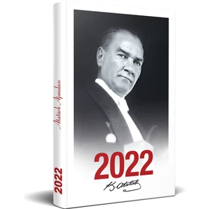 Halk Kitabevi 2022 Atatürk Ajanda Gazi Paşa - Çerçeveli