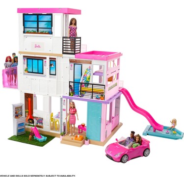 barbie nin ruya evi 115 cm 75 ten fazla aksesuari fiyati