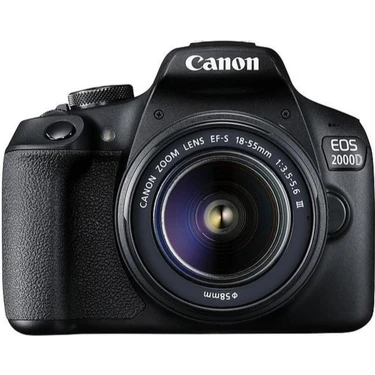 Canon Eos 2000D Kit Ef-S 18-55MM F / 3.5-5.6 Dc Iıı (Yurt