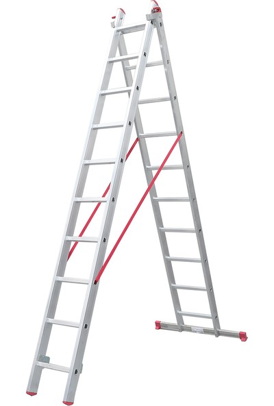 Beykon 2x3 M Toplam 7 Metre Alüminyum A Tipi Sürgülü Merdiven