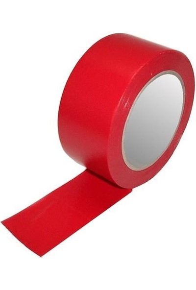 Sel Tape Yer Işaretleme Bandı Kırmızı 50 mm 30 Metre