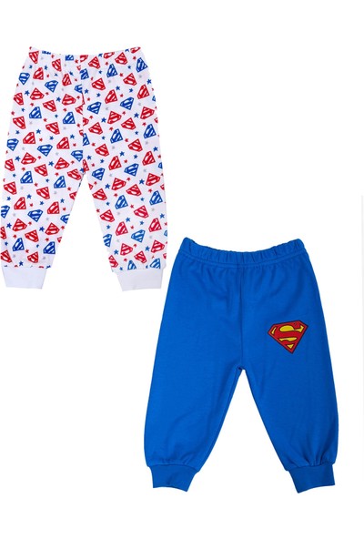 Superman Lisanslı 2'li Patiksiz Pantolon 18444