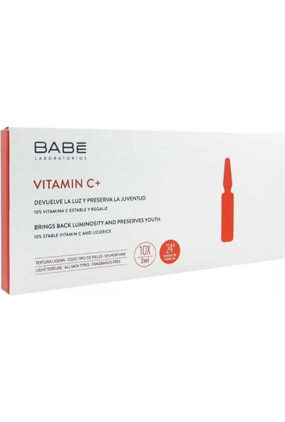 Babe Vitamin C Konsantre Bakım Ampul 10X2 ml