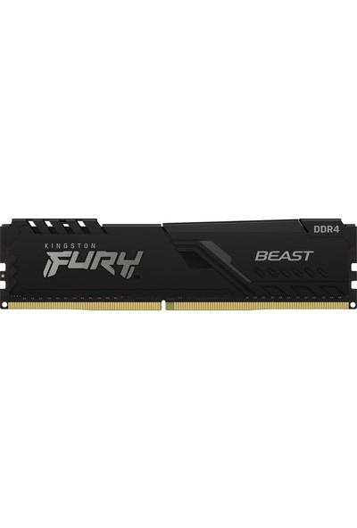 Kıngston Fury Beast 32GB 3200MHZ Ddr4 CL16 Dımm&nbsp;&nbsp; Black&nbsp; Ram KF432C16BB/32