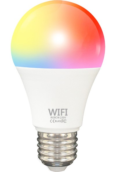 Mifa LED Wi-Fi Akıllı Ampul 15W Kısılabilir Rgb Lamba E27/B22 (Yurt Dışından)