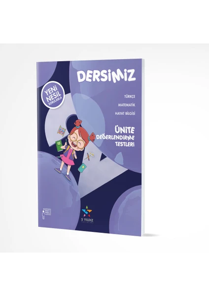 5 Yıldız Yayınları 2. Sınıf Tüm Dersler Ünite Değerlendirme Testi