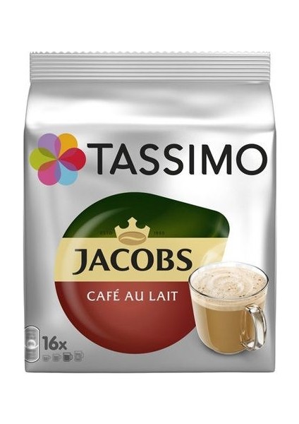 - Jacobs Café Au Lait - 16 T-Discs