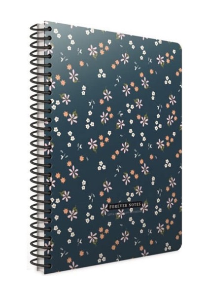 Forever A4 Çizgili Spiralli Karton Kapaklı Defter 80 Yaprak