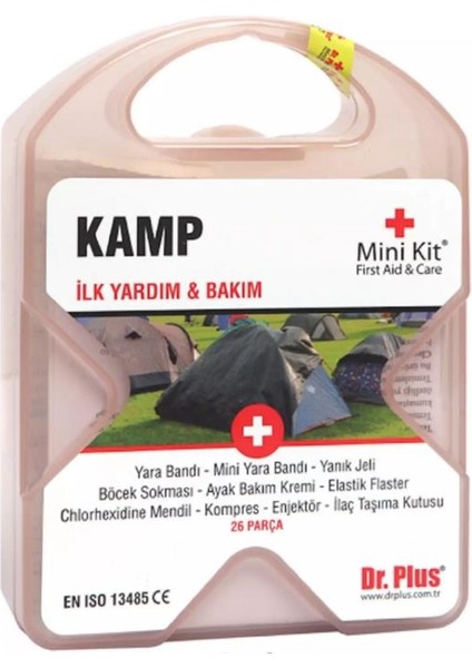 Kamp Outdoor Ilk Yardım ve Bakım Kiti 36 Parça 14 Ürün