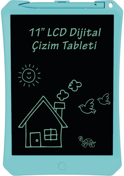 Wicue 11" Mavi LCD Dijital Çizim Tableti