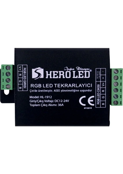 Hero Led 36 Amper Rgb Repeater