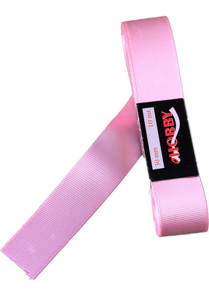 Grogren Kurdele 3 cm Yerli - 10 Metre Pembe