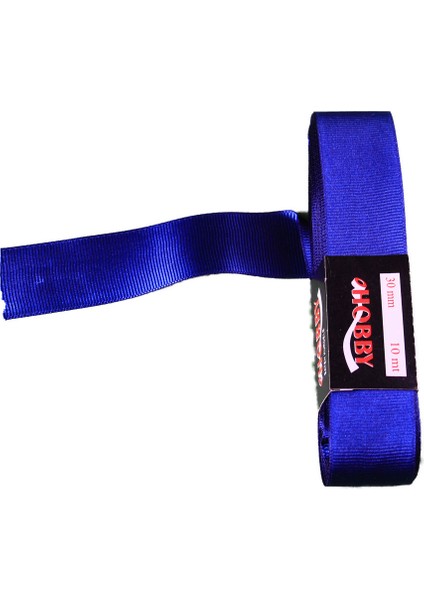 Grogren Kurdele 3 cm Yerli - 10 Metre Lacivert