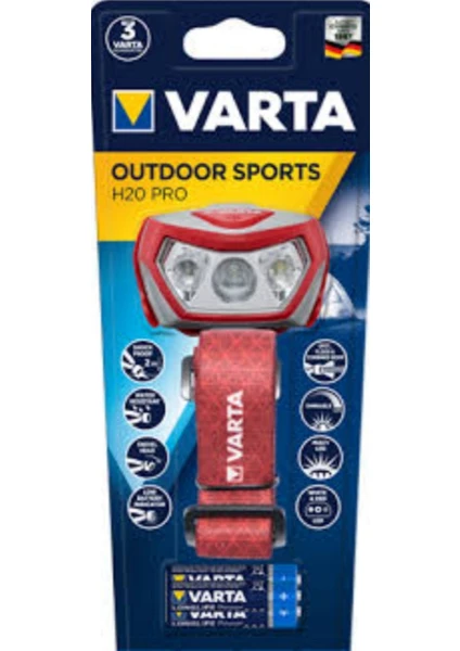 17650  Outdoor Sports H20 Pro Kafa Feneri Ayd