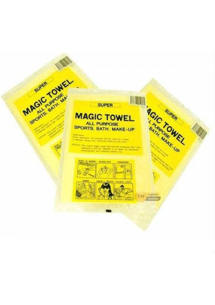 Magic Towel Islak Sihirli Bez Temizlik Bezi