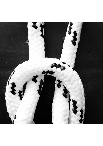 8 mm 10 Metre Polyester Iskota Halat Tekne Direk Halatı Motor Ipi
