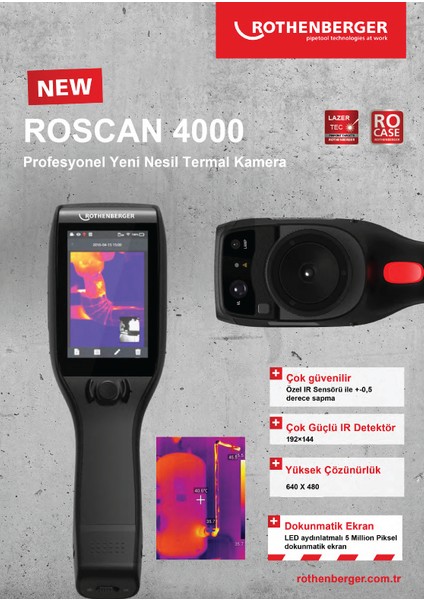 Roscan 4000 Termal Kamera