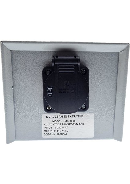 Mervesan 220-110V 1000W Otomatik Voltaj Konvertörü / Dönüştürücü