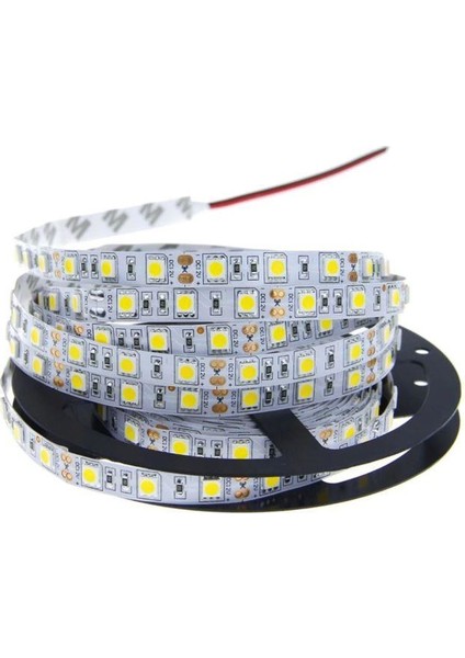 Mutfak Dolabı Için 2 Mtr Kırmızı 3 Çipli Şerit LED Anahtarlı Set