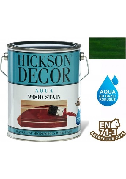 Hickson Decor Aqua Su Bazlı 1 Lt Olive fiyatları