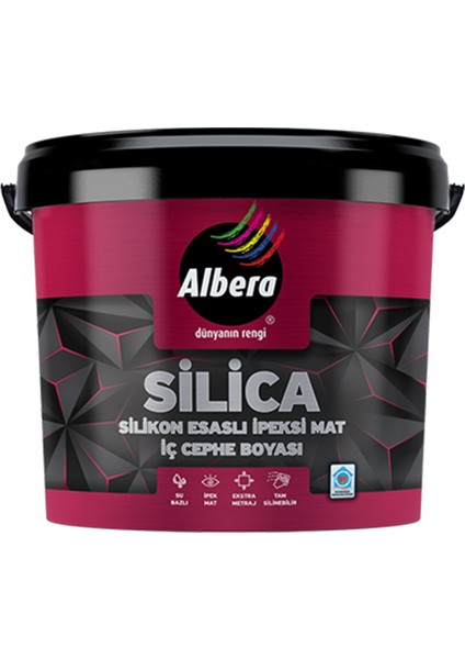 Silica Silinebilir Silikonlu Iç Cephe Duvar Boyası 15 Lt