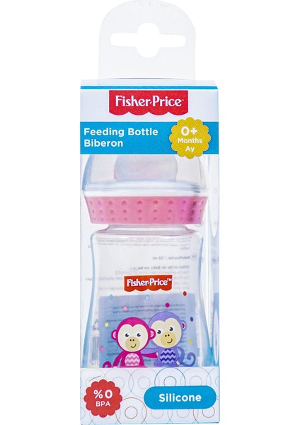 Fisher Price Geniş Ağız 250 ml Pp Biberon Pembe