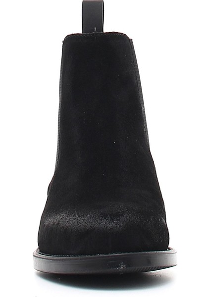 Siyah Kadın Bot 98A3 Frau Beatles Suede Black modelleri
