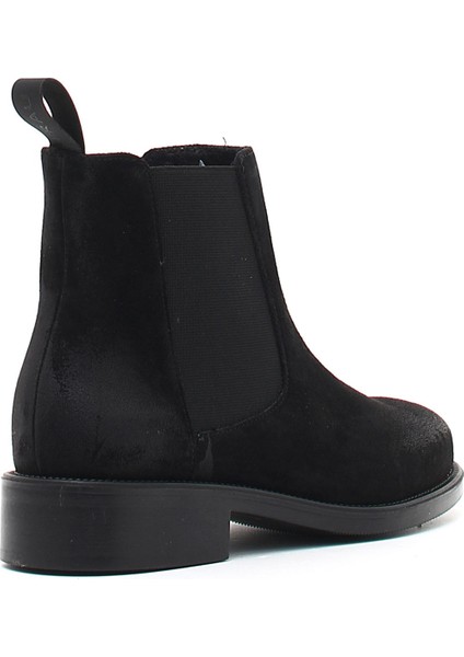 Siyah Kadın Bot 98A3 Frau Beatles Suede Black indirimleri