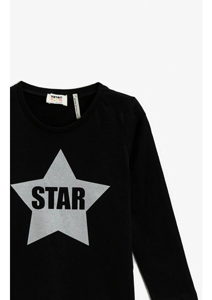 Kız Çocuk Sweat Siyah 2KKG17335AK modelleri