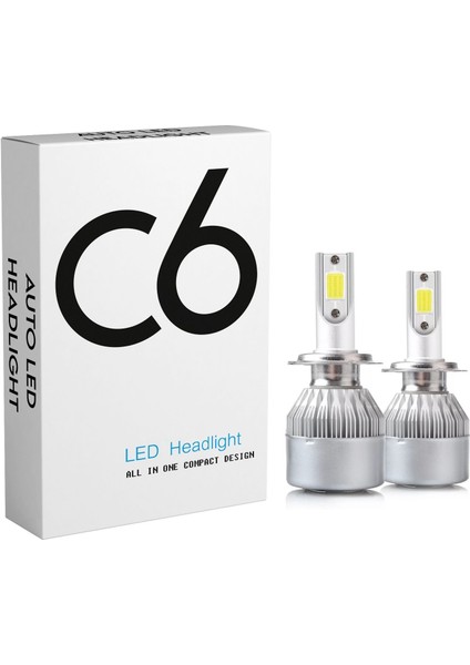LED Zenon H11 LED Xenon 48 Watt 10800LM 6000K Far Ampülü LED Işık Beyaz Renk Işık