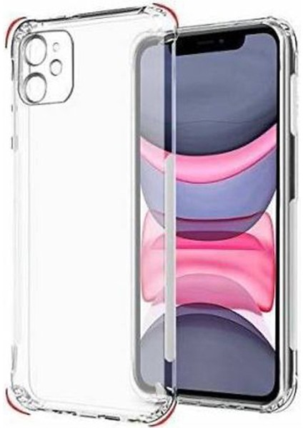 Apple iPhone 11 Kılıf Antishock Kamera Korumalı Silikon