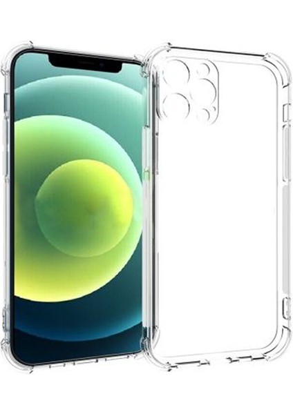 Apple iPhone 12 Pro Max Kılıf Antishock Kamera Korumalı Silikon