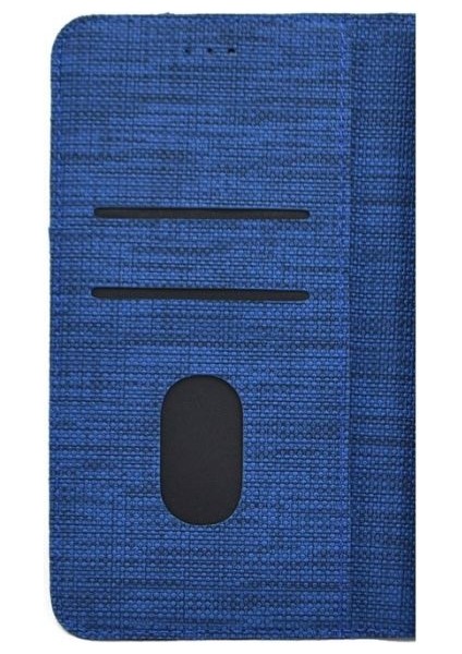 General Mobile Gm 21 Plus Kılıf Standlı Kartvizitli Exclusive Spor Cüzdan Lacivert fiyatları