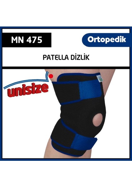 Patella Destekli Dizlik Standart Sıze
